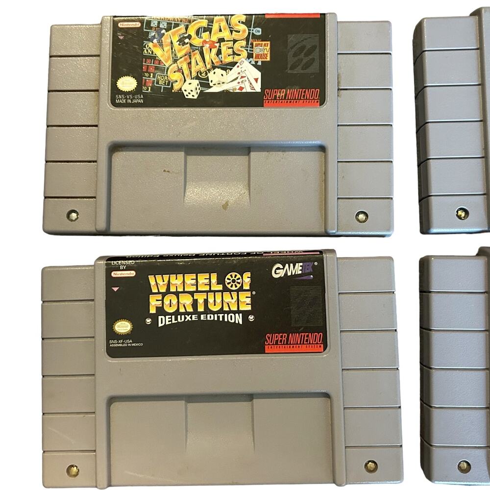 Super Nintendo Console Games + Controllers Bundle TESTED - Picture 8 of 15